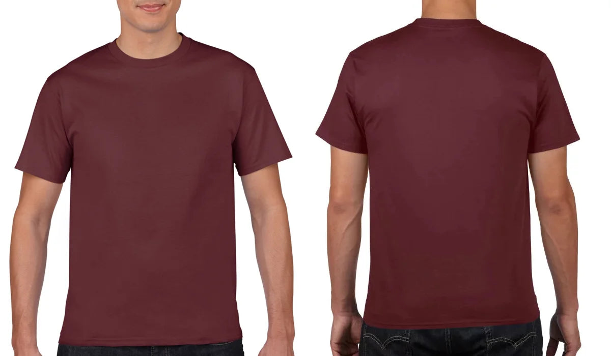 Men's & Women's Custom Printed Short Sleeve T-shirt