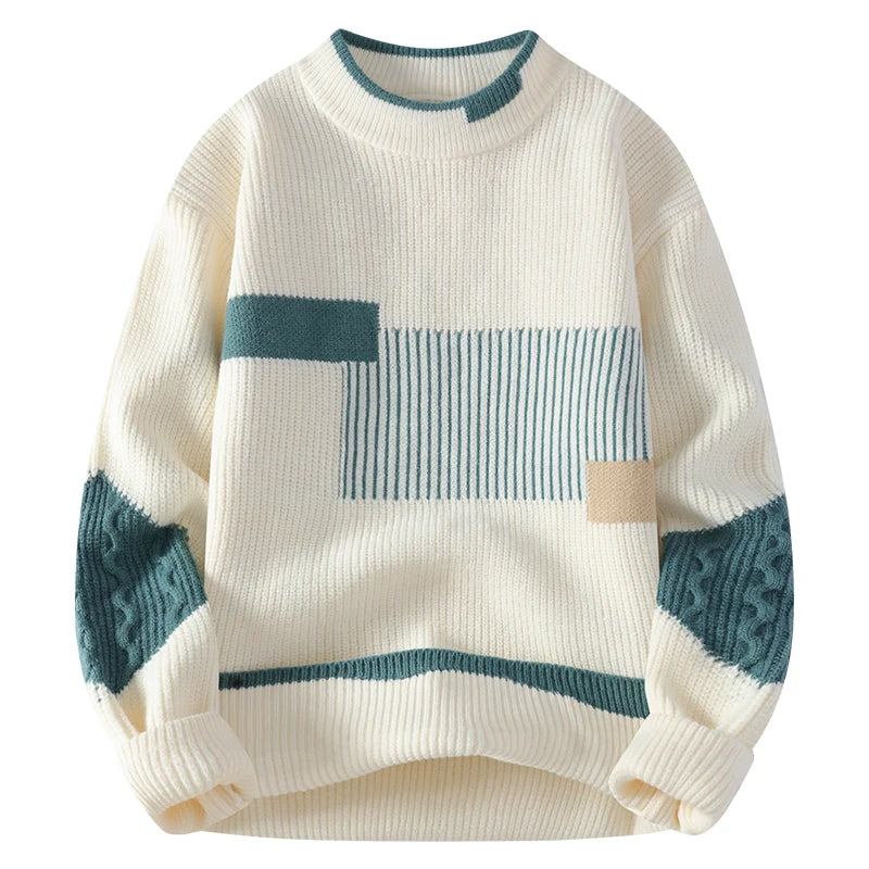 Men's Casual Winter Knit Sweater