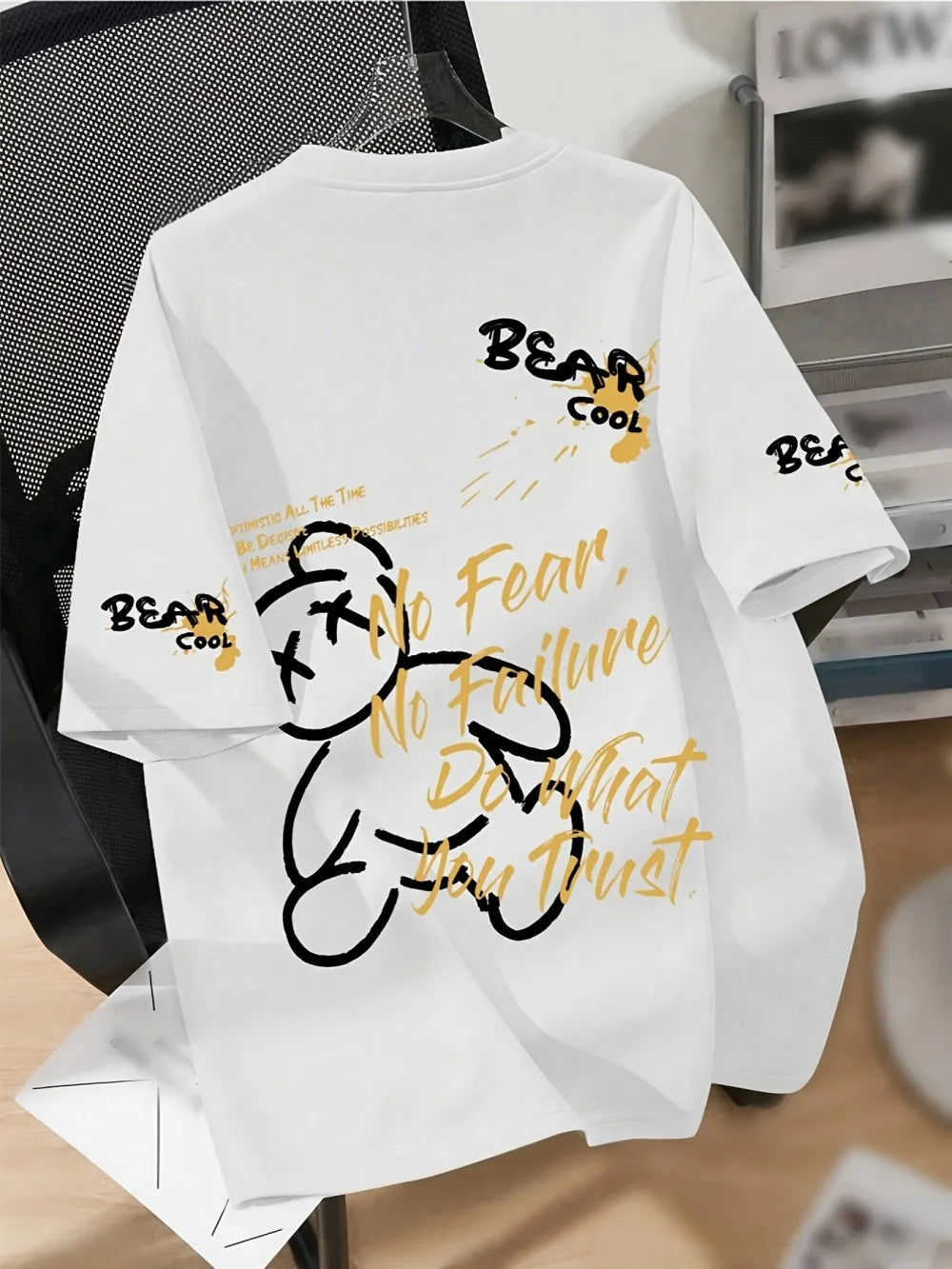 Men's Bear Graphic T-Shirt