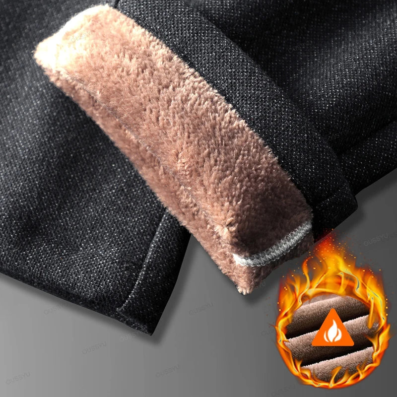 Men's Fleece-Lined Winter Pants