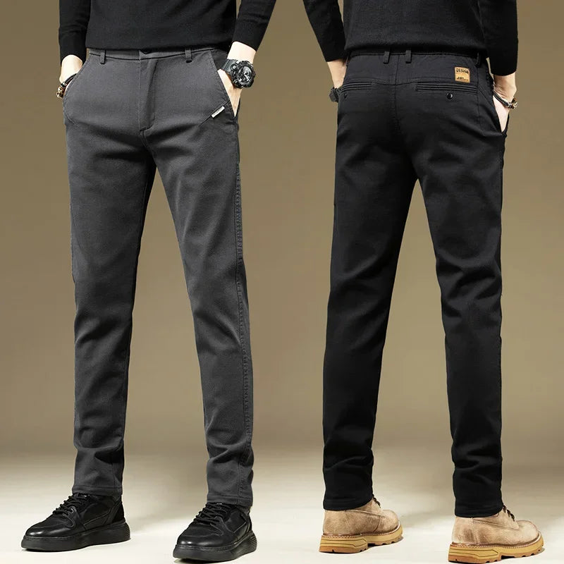 Men's Cotton Casual Trousers