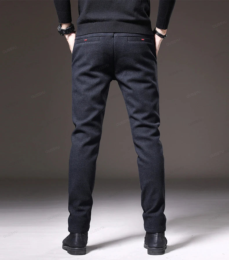 Men's Fleece-Lined Winter Pants