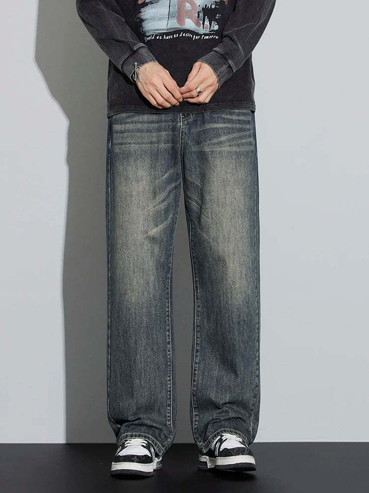 Men's Baggy Wide Leg Jeans