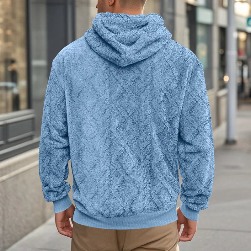 Men's Double-Sided Velvet Hoodie
