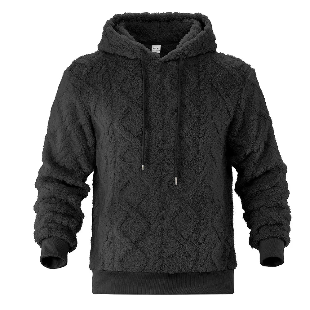 Men's Double-Sided Velvet Hoodie