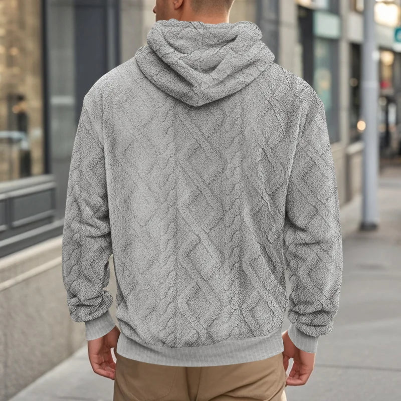 Men's Double-Sided Velvet Hoodie