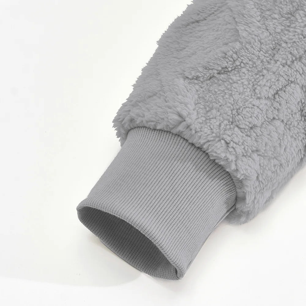 Men's Double-Sided Velvet Hoodie