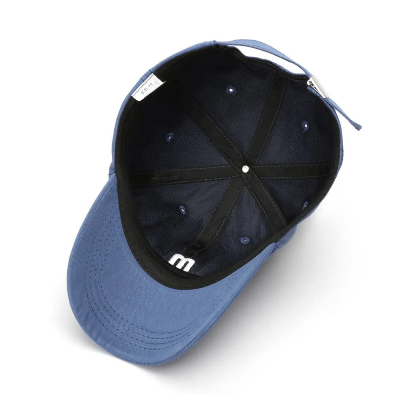 Unisex Embroidered Cotton Baseball Cap