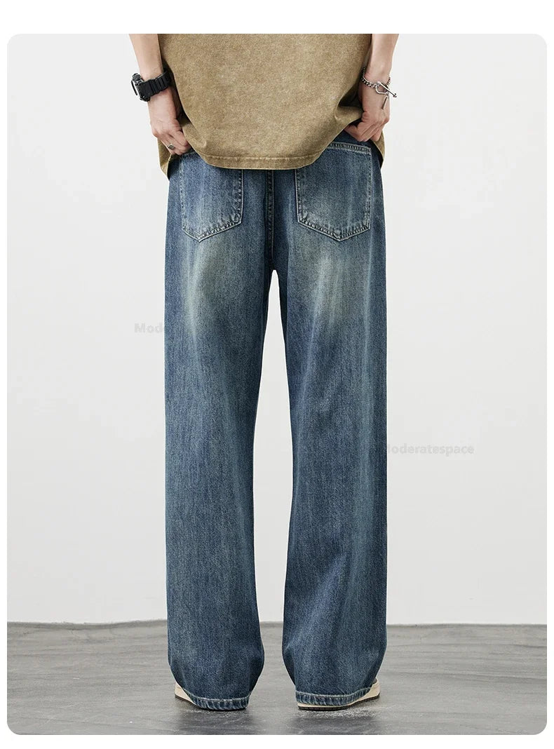 Men's Vintage Baggy Ripped Jeans