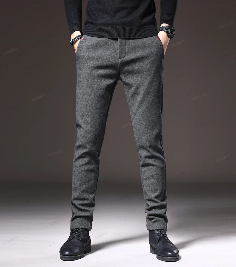 Men's Fleece-Lined Winter Pants