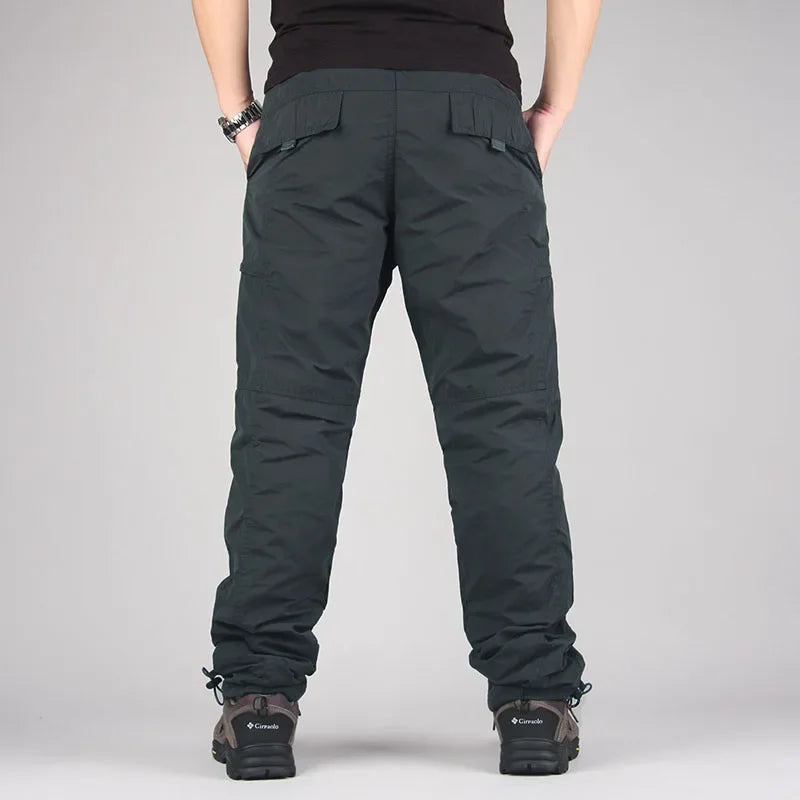 Men's Winter Thermal Cargo Joggers