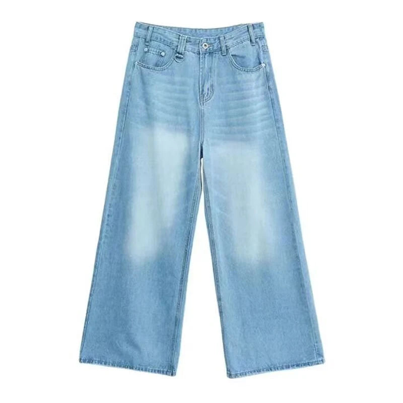 Men's Vintage Wash Denim Pants