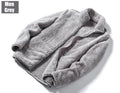 Oversized Polar Fleece Zip-Up Hoodie