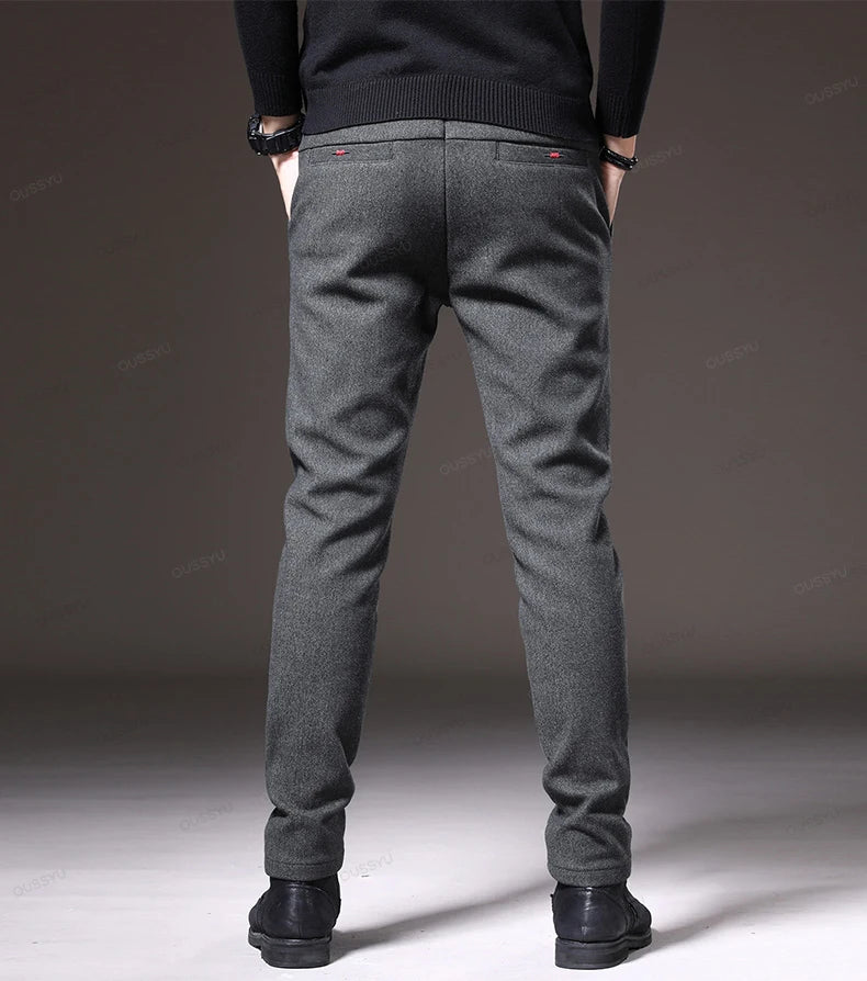 Men's Fleece-Lined Winter Pants