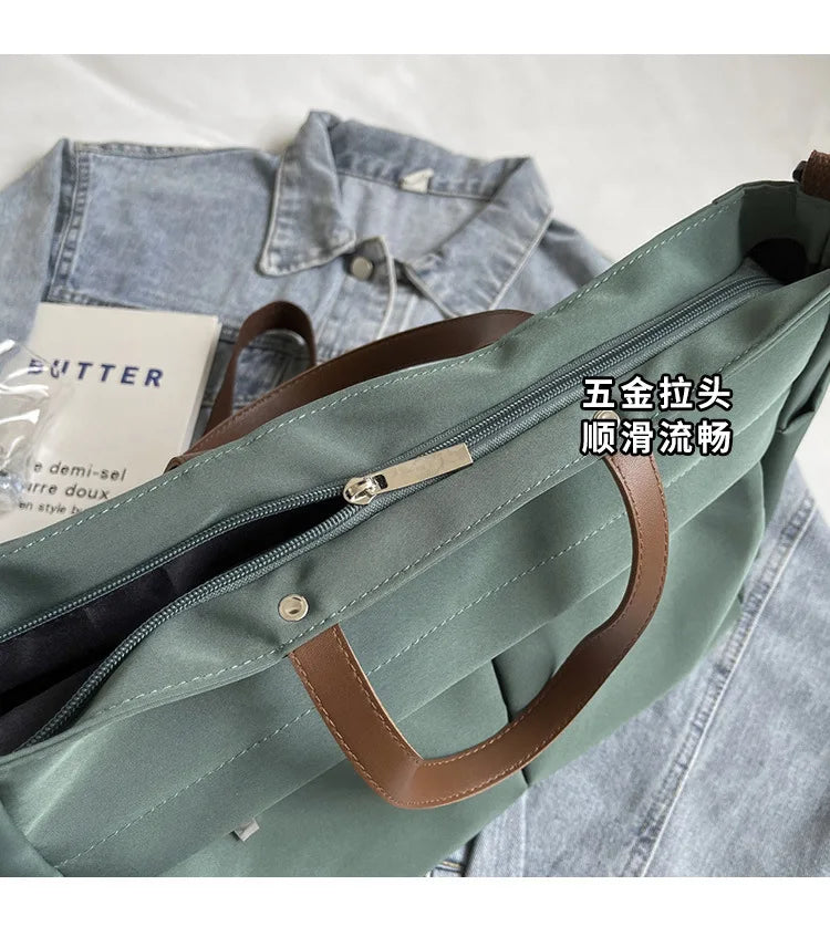 Women's Tote Bag with Dual Pockets