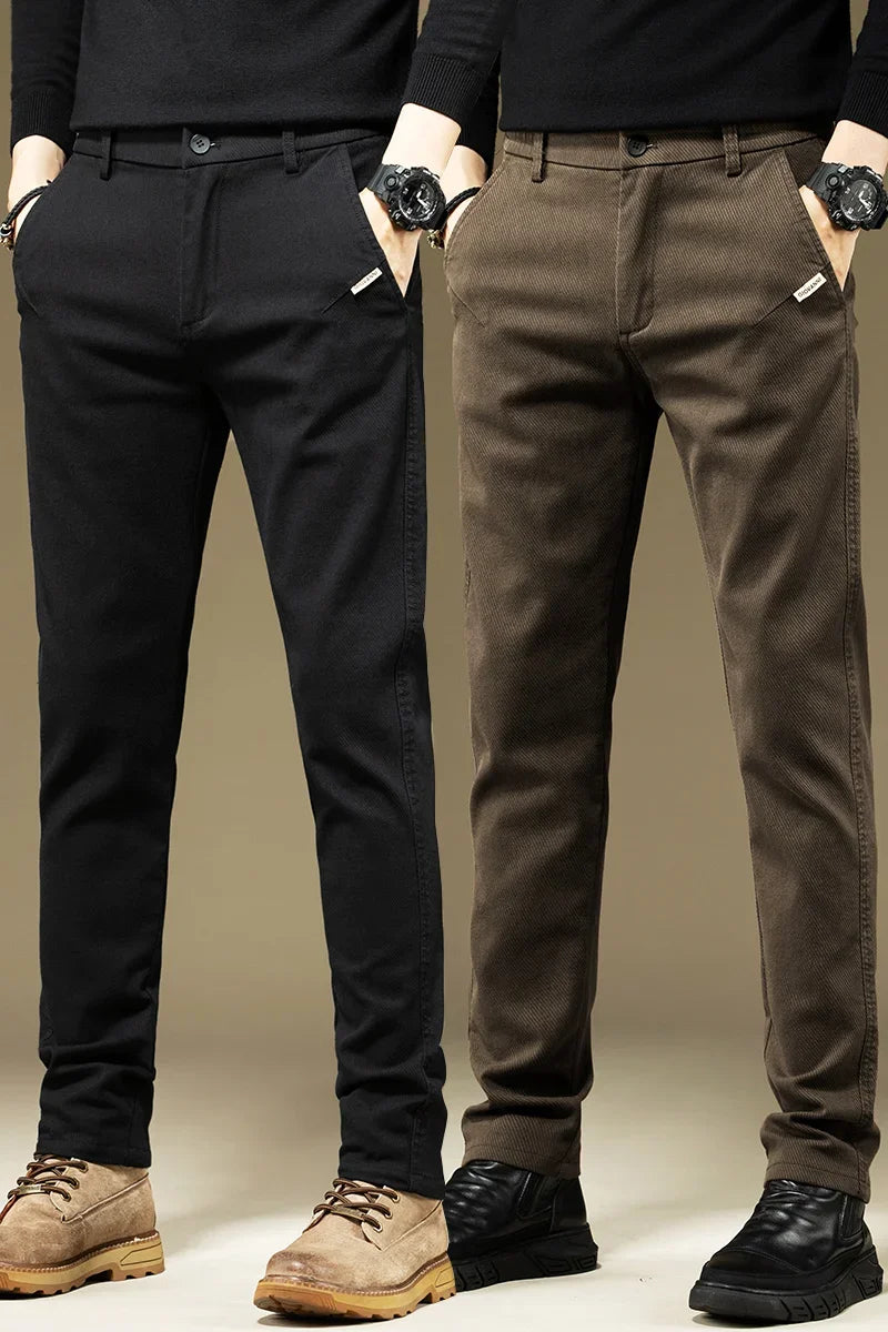 Men's Cotton Casual Trousers