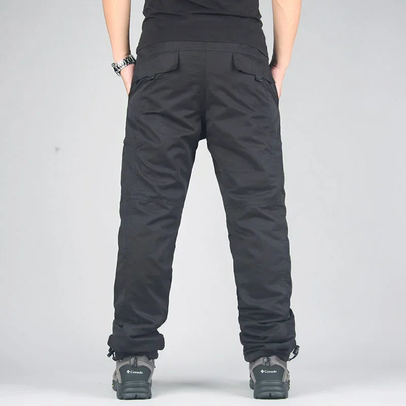 Men's Winter Thermal Cargo Joggers