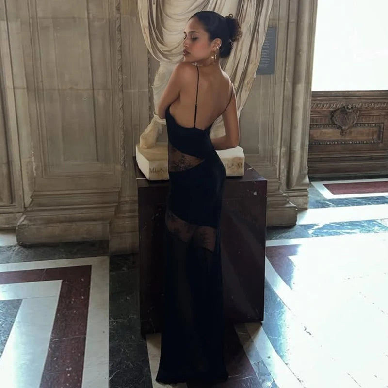 Women Elegant Backless Party & Evening Gown