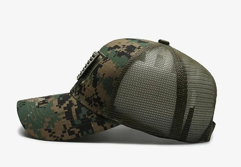 Unisex Breathable Mesh Baseball Cap