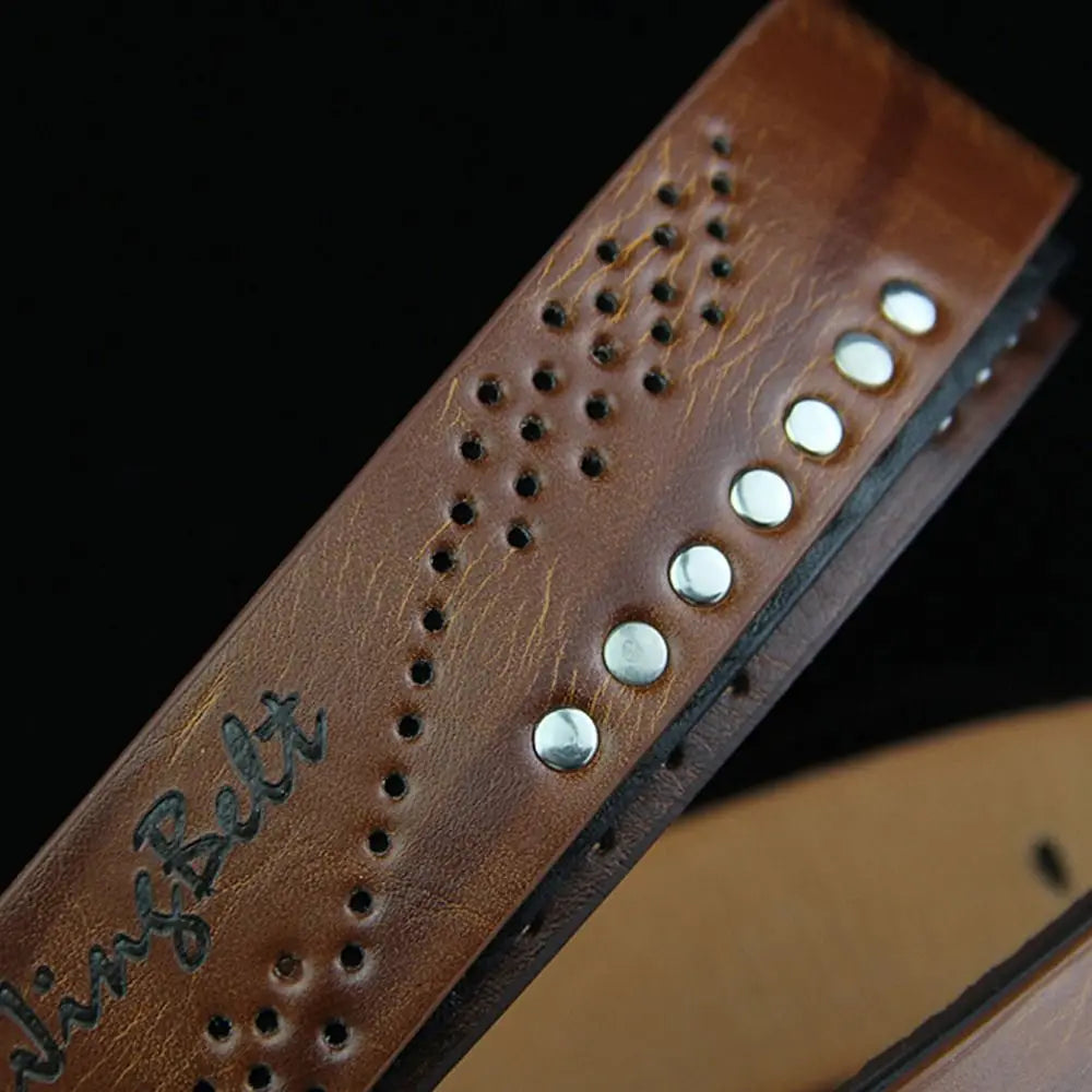 Men's Vintage Leather Waist Belt