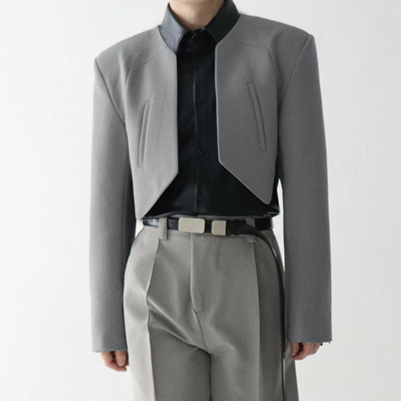 Men's Cropped Blazer