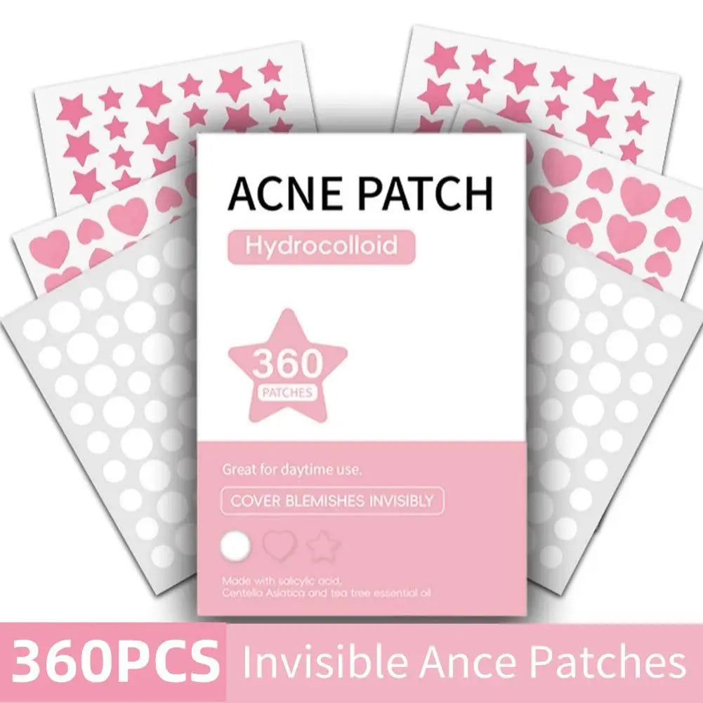 360-Pack Invisible Acne Patches