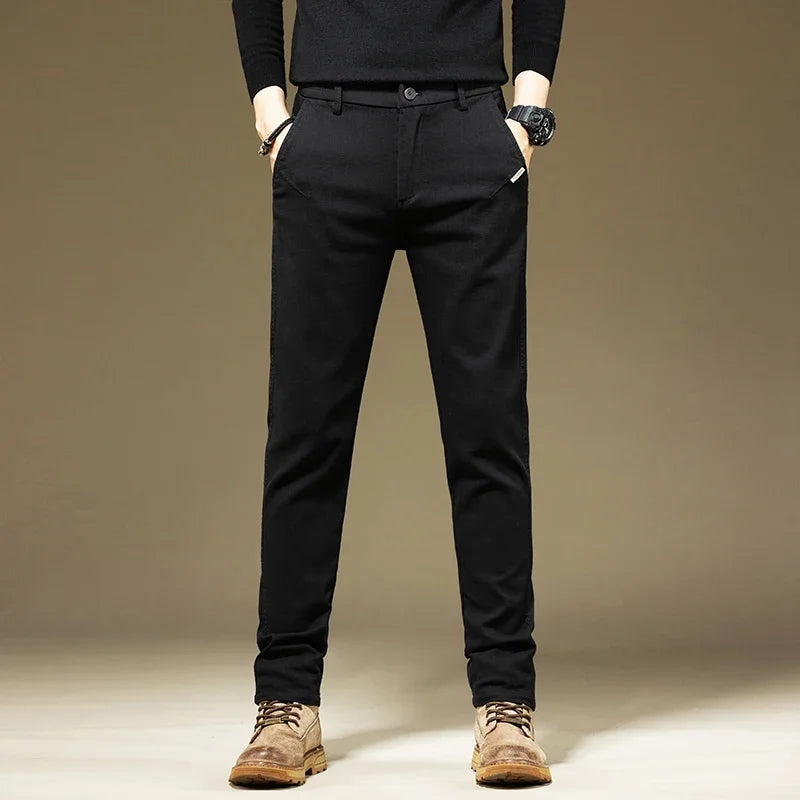 Men's Cotton Casual Trousers