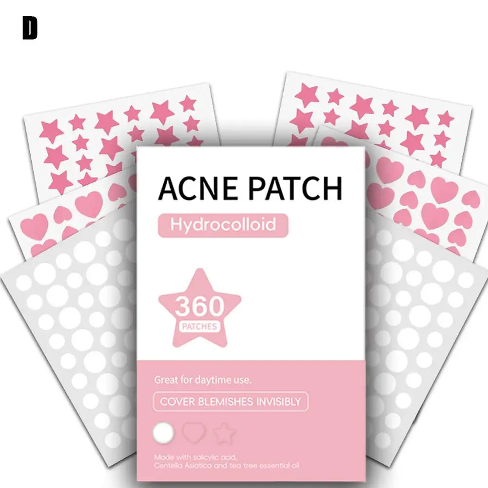 360-Pack Invisible Acne Patches
