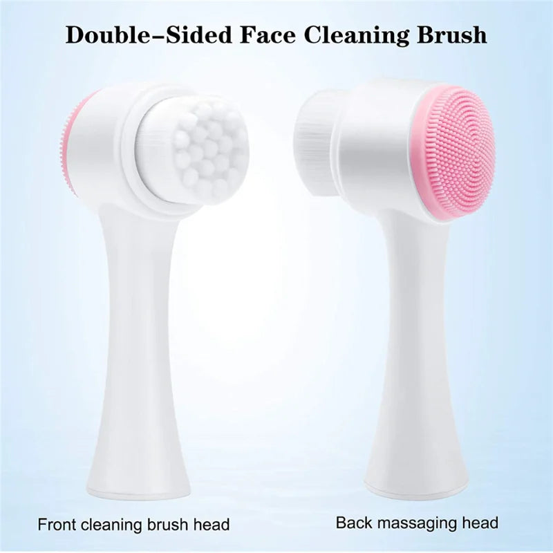 Manual Face Cleansing & Massage Brush