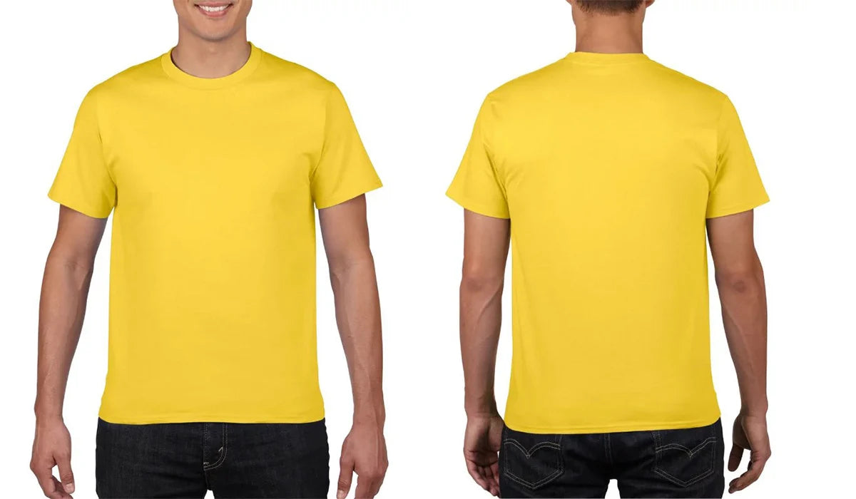 Men's & Women's Custom Printed Short Sleeve T-shirt