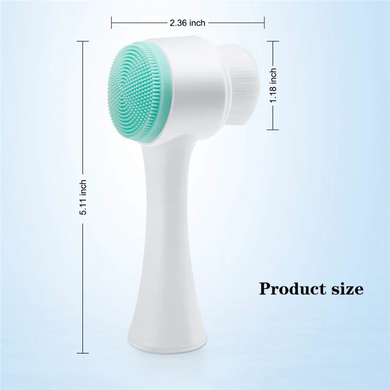 Manual Face Cleansing & Massage Brush