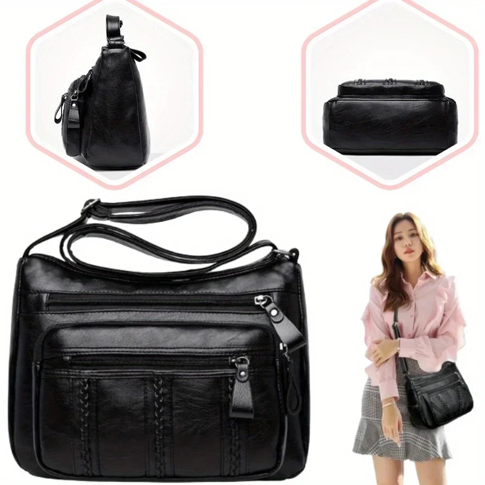Women's Lightweight Multi-Layer Tote Bag