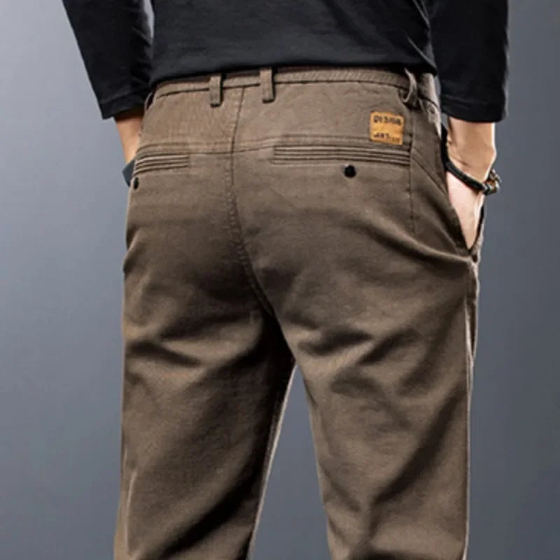 Men's Cotton Casual Trousers