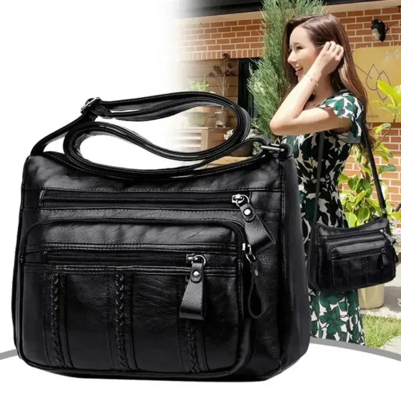 Women's Lightweight Multi-Layer Tote Bag