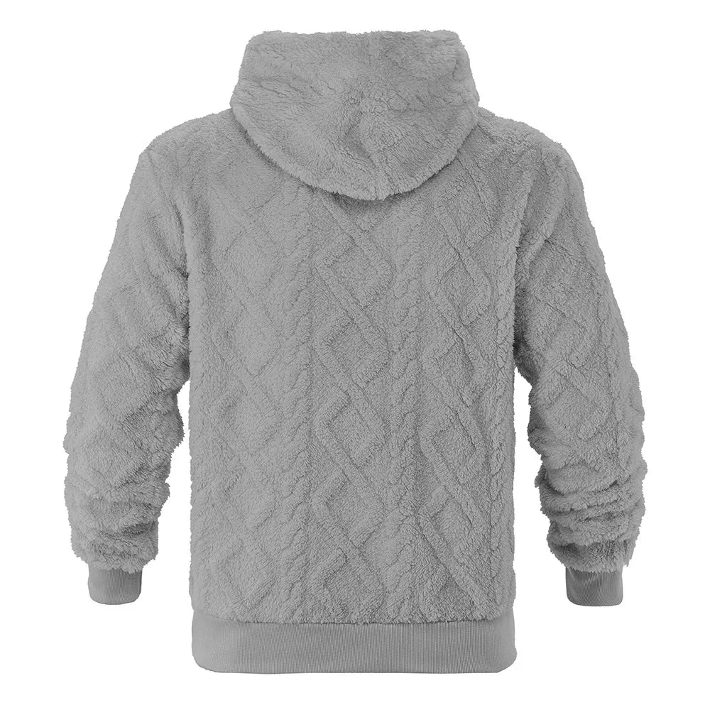 Men's Double-Sided Velvet Hoodie
