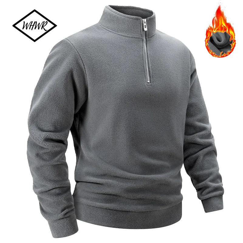 Men's Fleece Quarter-Zip Sweatshirt