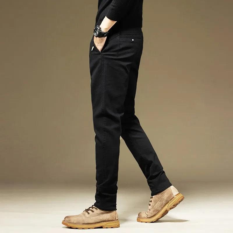 Men's Cotton Casual Trousers