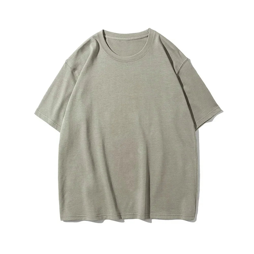 Men's Thick Cotton Short Sleeve Tee