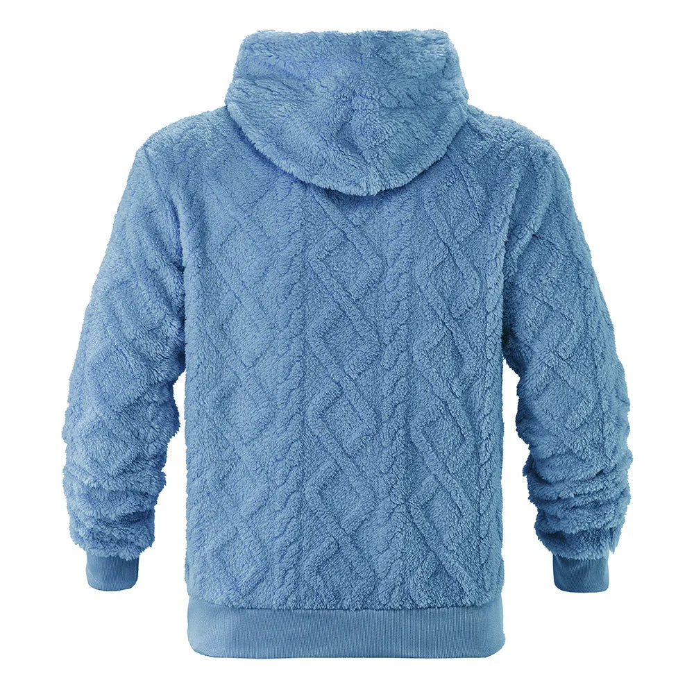 Men's Double-Sided Velvet Hoodie