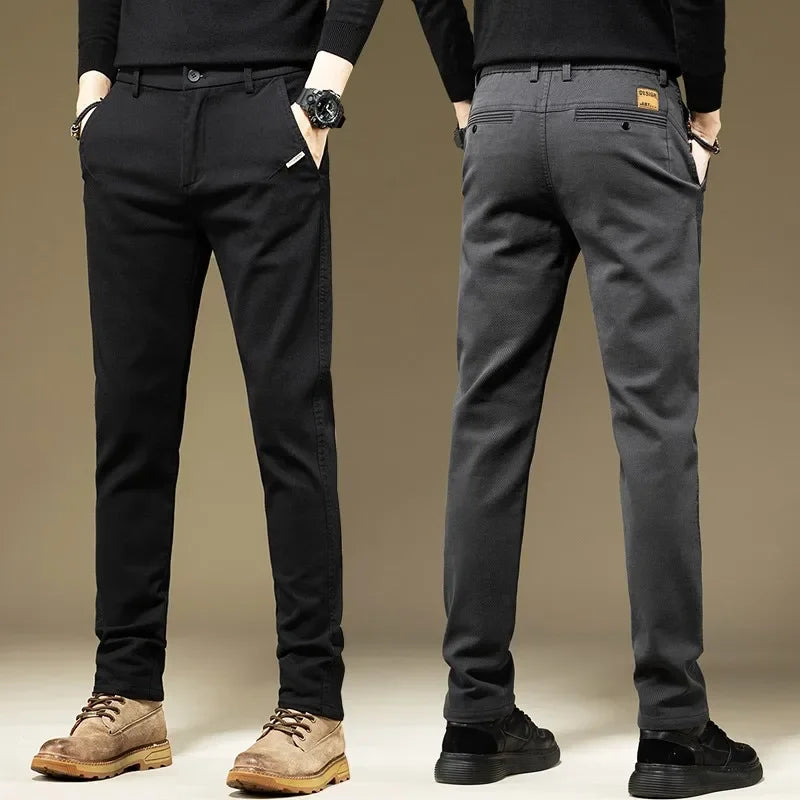 Men's Cotton Casual Trousers