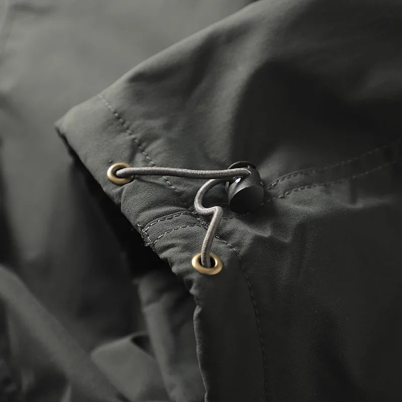 Men's Outdoor Hiking Pants – Fleece Lined, Windproof, Waterproof, Straight Leg
