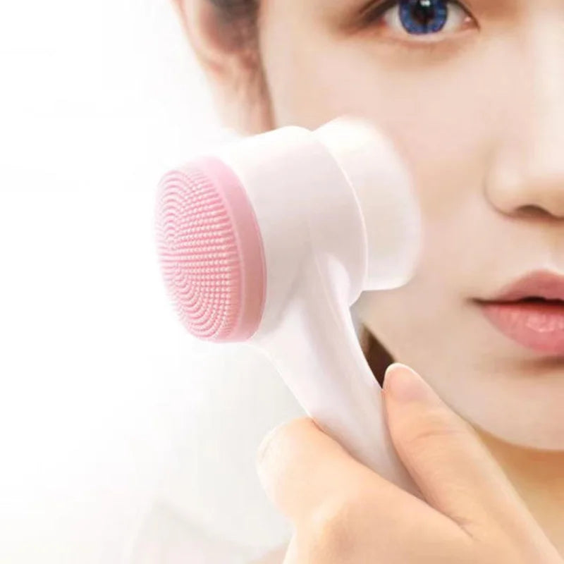 Manual Face Cleansing & Massage Brush