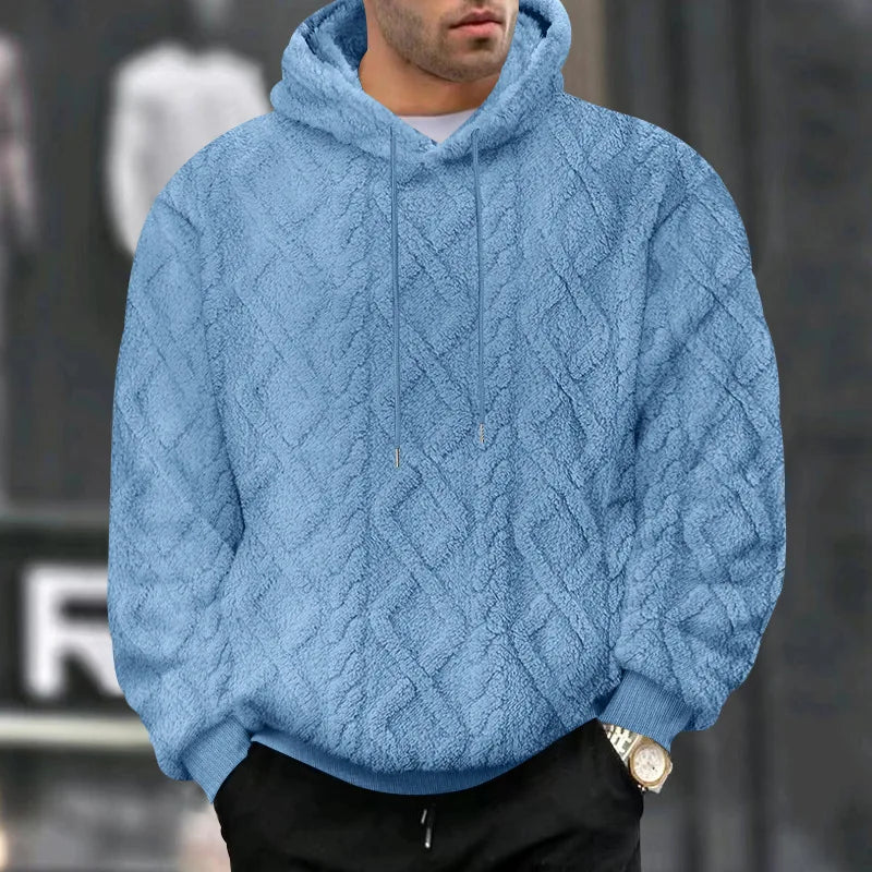 Men's Double-Sided Velvet Hoodie