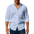 Men's Lightweight Linen Blend Shirt