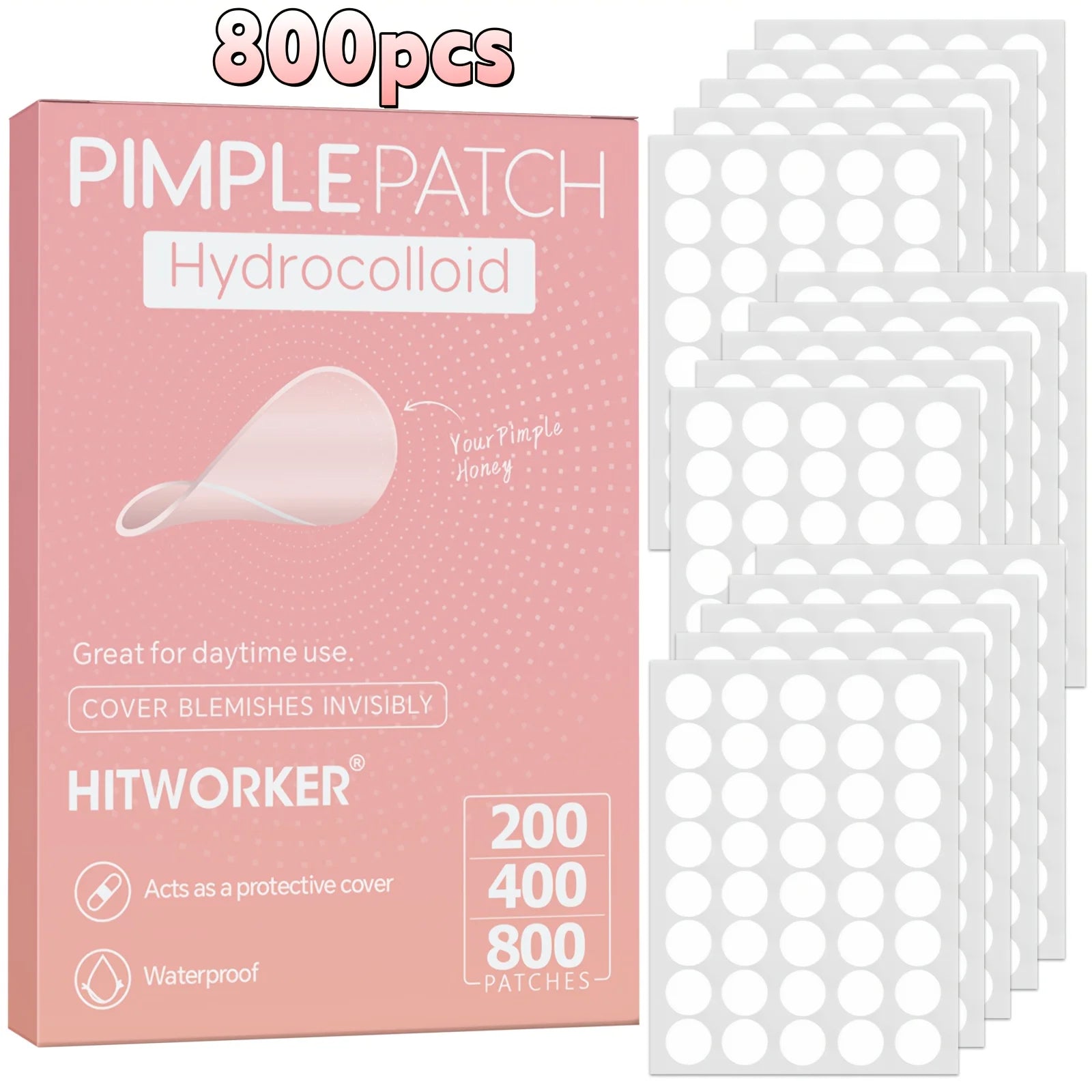 800-Piece Pimple Patches for Blemish Care