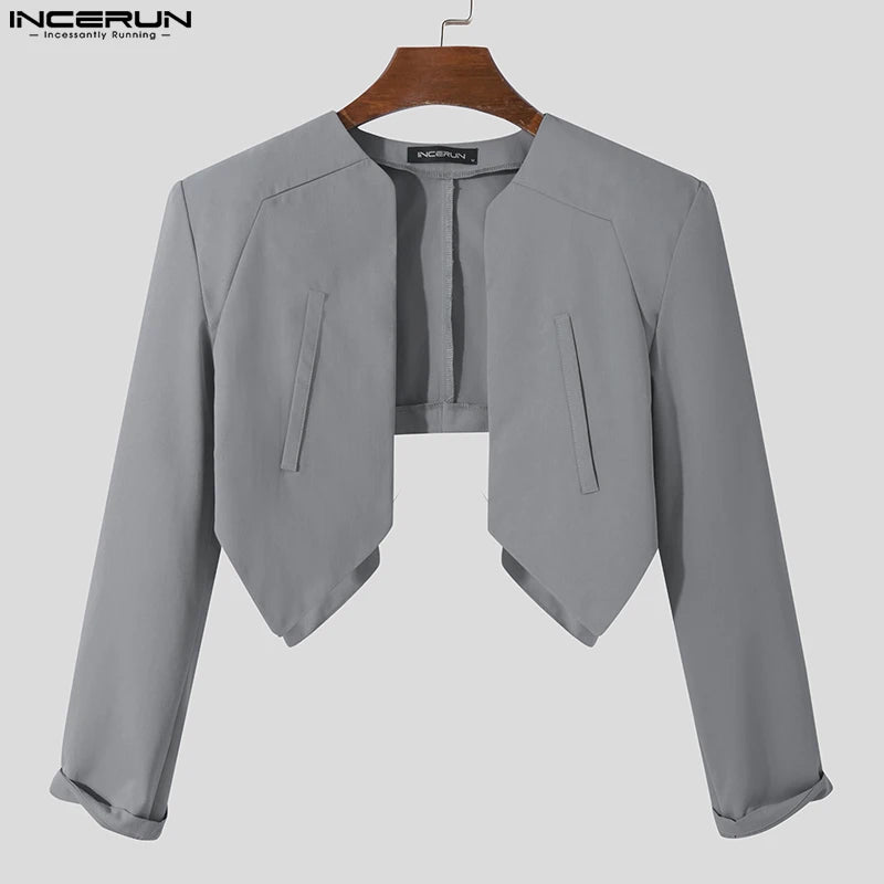 Men's Cropped Blazer