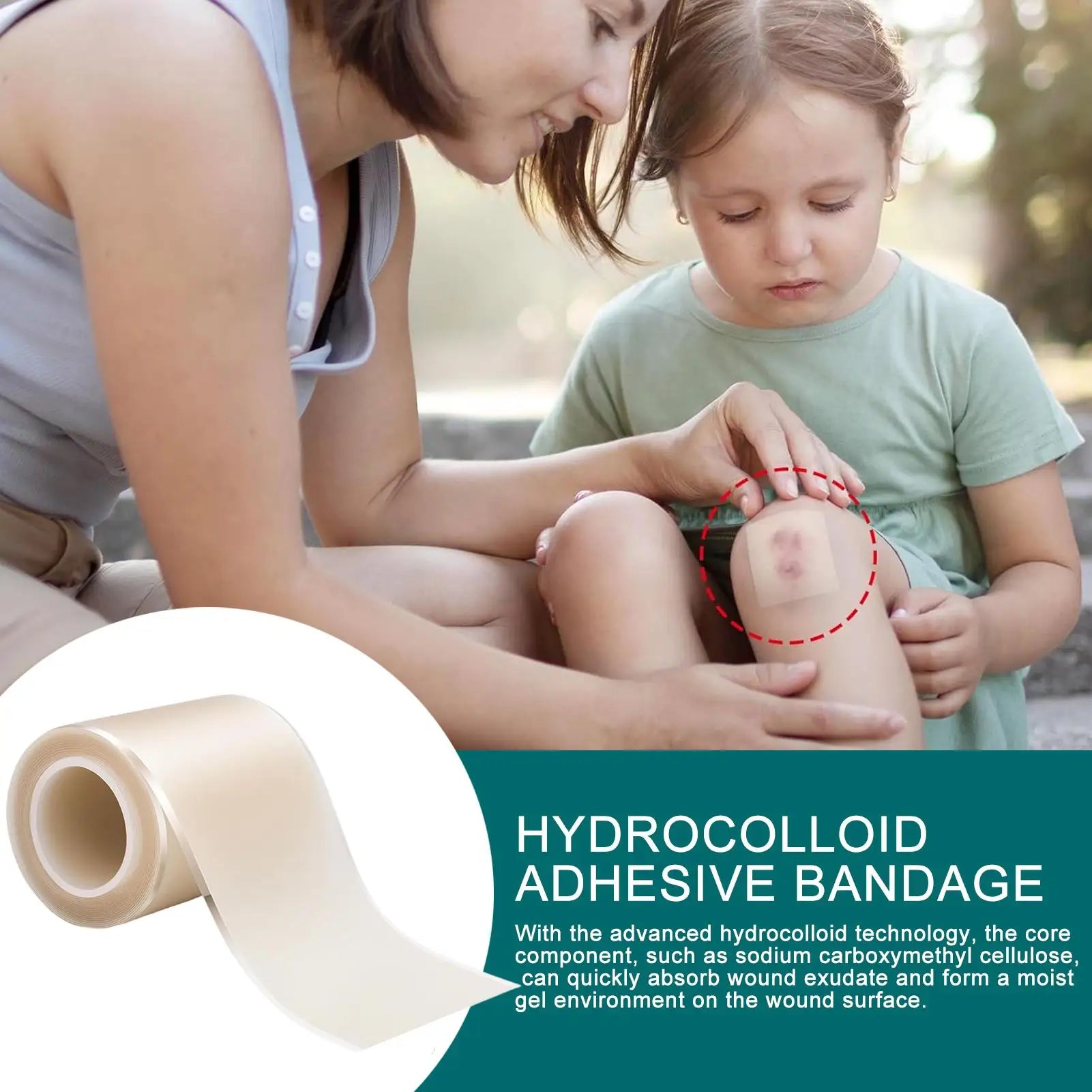 Waterproof Hydrocolloid Healing Tape