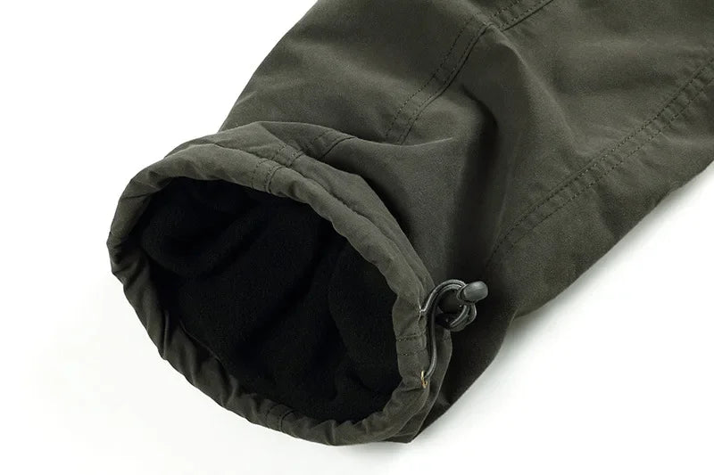 Men's Winter Thermal Cargo Joggers