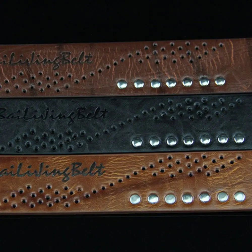 Men's Vintage Leather Waist Belt