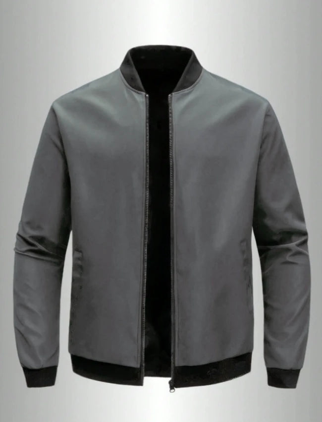 Men's Baseball Collar Jacket